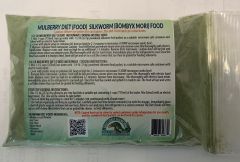 Silkworm Mulberry Diet, 1/2-lb, Pre-Mix Powder, SCH50