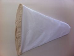 Insect Net Bag, Aerial, white polyester, 15-inch, 33-inch bag depth,  NBA15