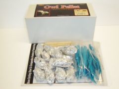 Deluxe Classroom Owl Pellet  Kit, 15 large (1.5-inch and greater) pellets , OP101-15